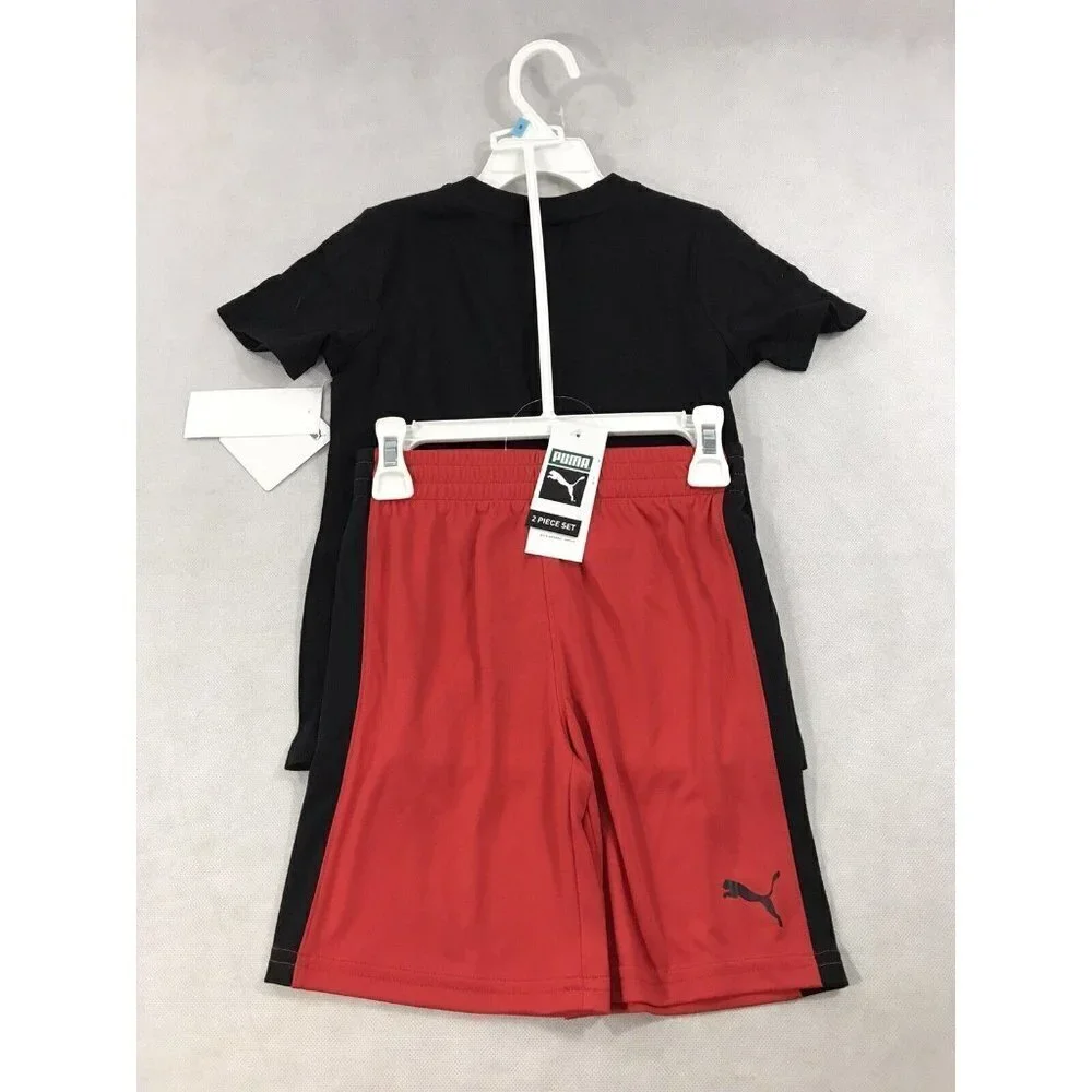 Puma Boys Youth Activewear Shirt and Shorts Set Size 4 NWT $34 - Picture 4 of 7